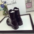 Dior BLACK GLAZED CALFSKIN ANKLE BOOT